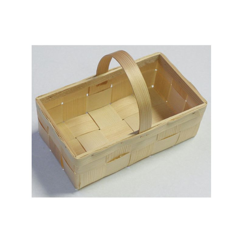 Osterhenkelkorb Spankorb eckig natur 22x14x7cm kaufen